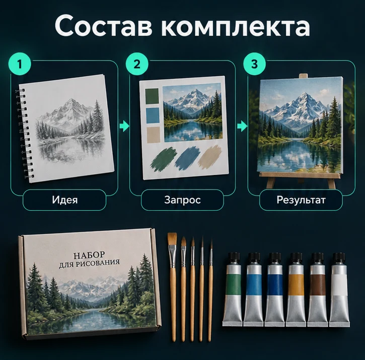 Показать комплектацию товара с помощью ИИ: Определить задачу → Настроить запрос → Проверить результат