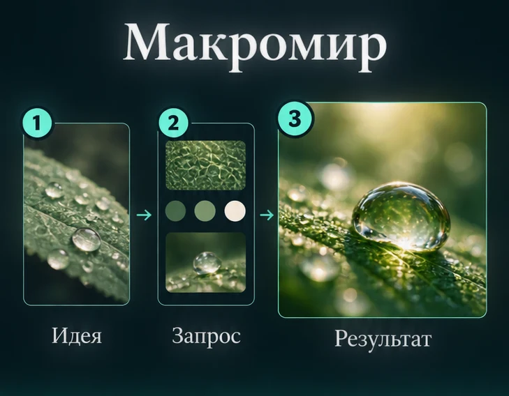 Создать макровидео с помощью нейросети: Определить задачу → Настроить запрос → Проверить результат