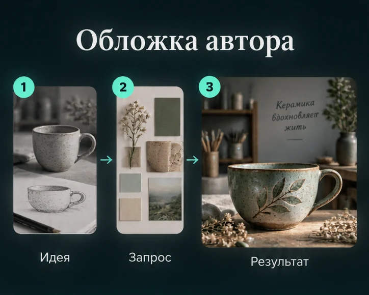 Создать обложку для Boosty с ИИ: Определить задачу → Настроить запрос → Проверить результат