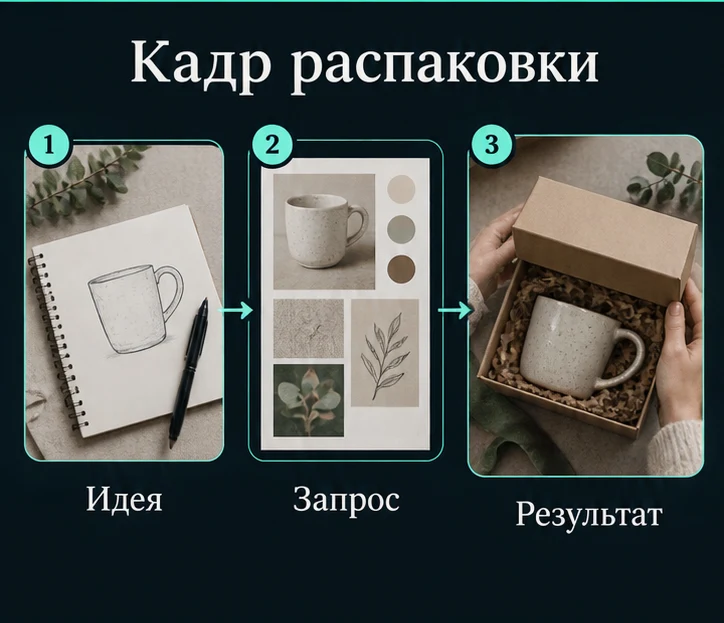 Создать видео распаковки с помощью ИИ: Определить задачу → Настроить запрос → Проверить результат