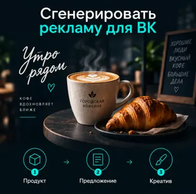 Сгенерировать рекламу для ВК
