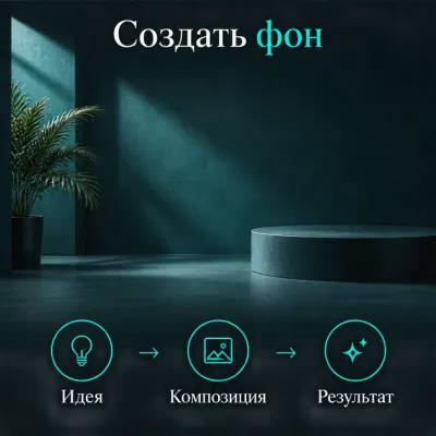 Создать фон через ИИ