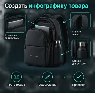 Создать инфографику товара с ИИ