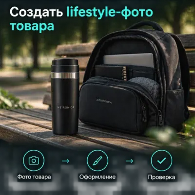 Создать lifestyle-фото товара