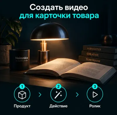 Создать видео для карточки товара