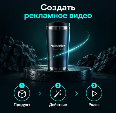 Создать рекламное видео с ИИ