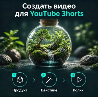 Создать видео для YouTube Shorts с ИИ