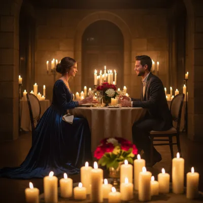 Генерация фотосессии при свечах