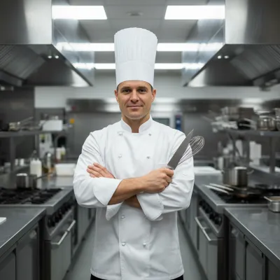 AI портрет шеф-повара профессиональный