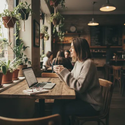 AI lifestyle фотосессия в кофейне