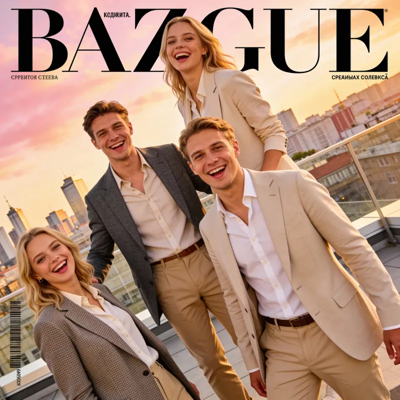 Нейрофотосессия: стильный портрет после AI генерации