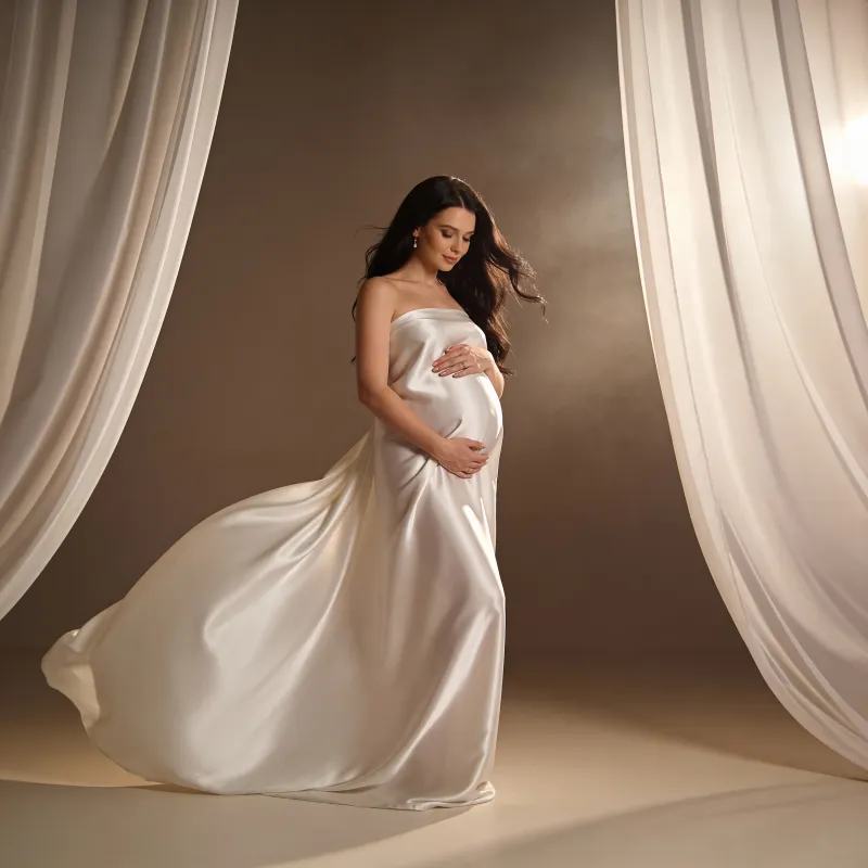 Нейрофотосессия: элегантный портрет после AI генерации