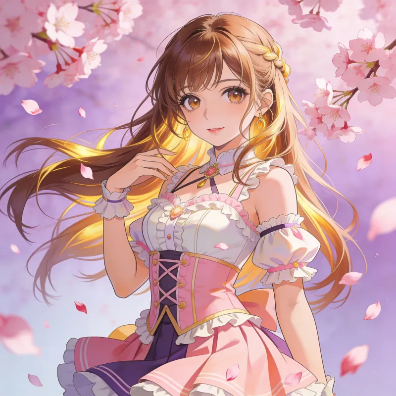 Нейрофотосессия аниме: яркий аниме-портрет после AI генерации