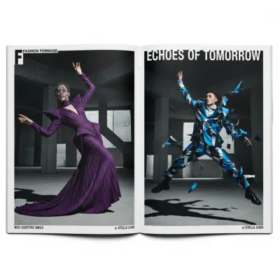 Нейрофотосессия — editorial для журнала