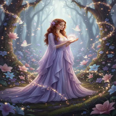 AI сказочная фотосессия в стиле фэнтези