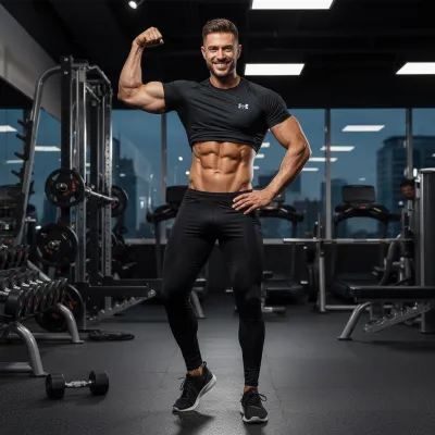 Нейросеть для фотосессии тренера