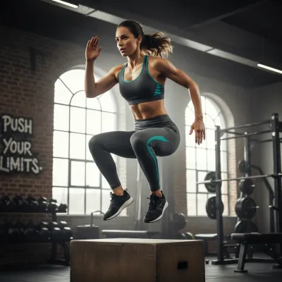 Нейросеть для фотосессий — фитнес образ