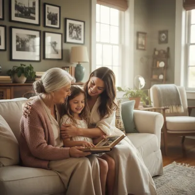 Генерация семейной фотосессии поколений