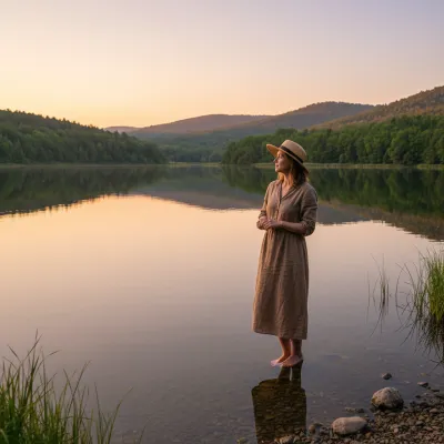 Нейросеть для фотосессии у озера