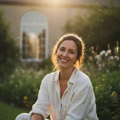 AI фотосессия — естественное освещение