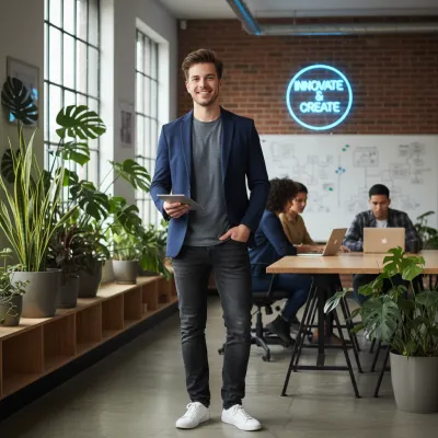 AI портрет основателя стартапа