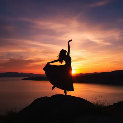 Нейросеть для силуэтной фотосессии