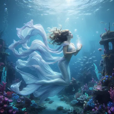 Нейрофотосессия под водой