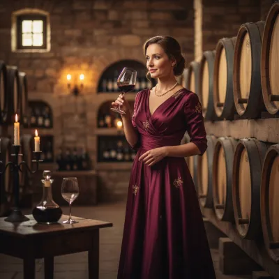 Генерация фотосессии wine tasting