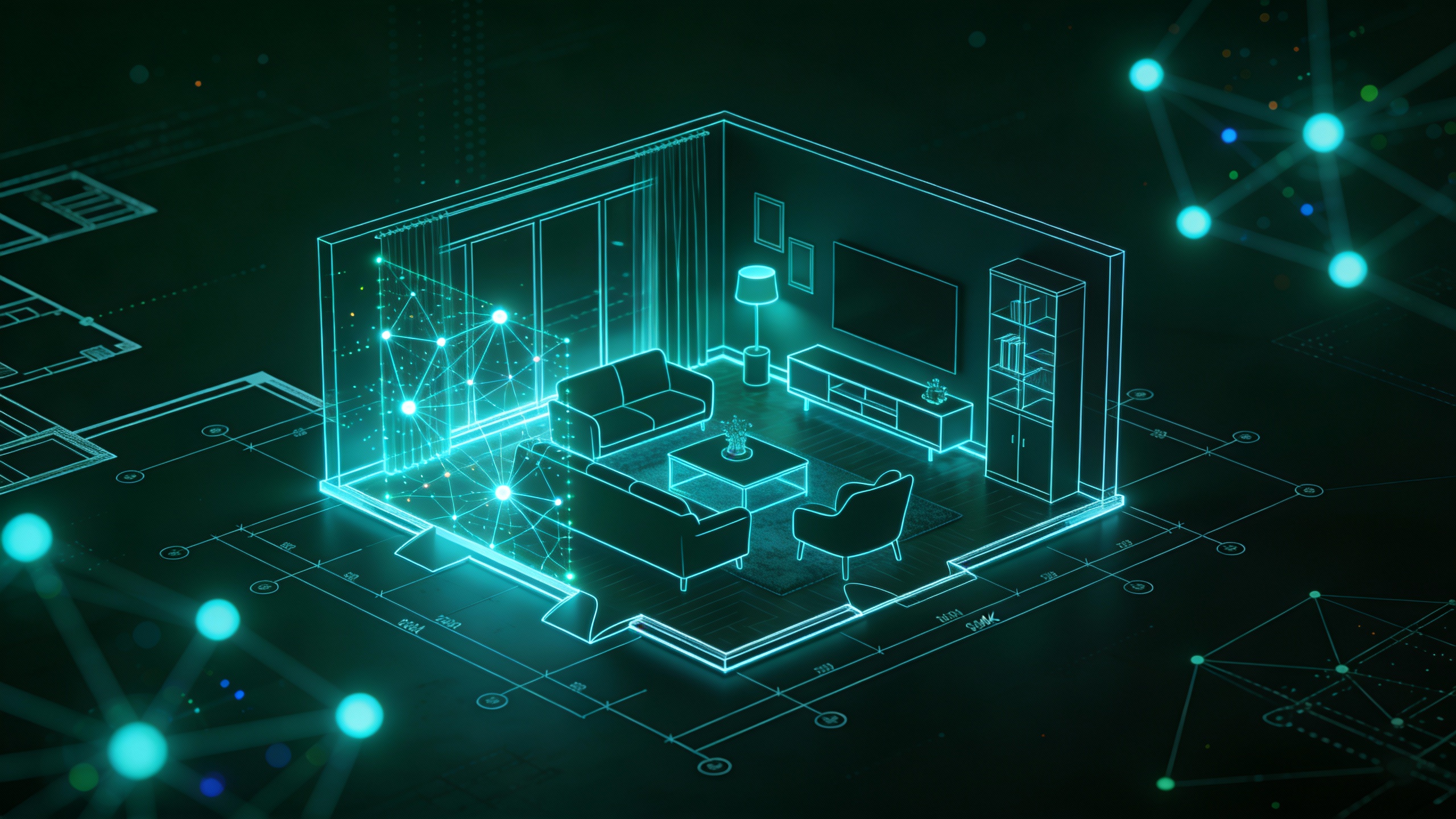 AI дизайнер интерьера - процесс работы