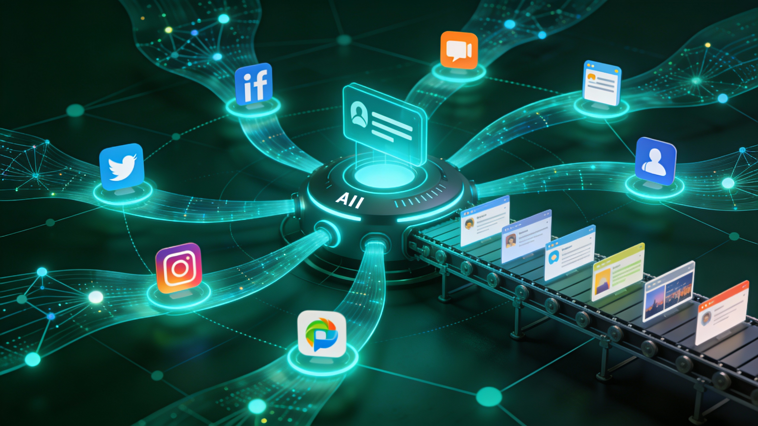 AI автоматизатор соцсетей