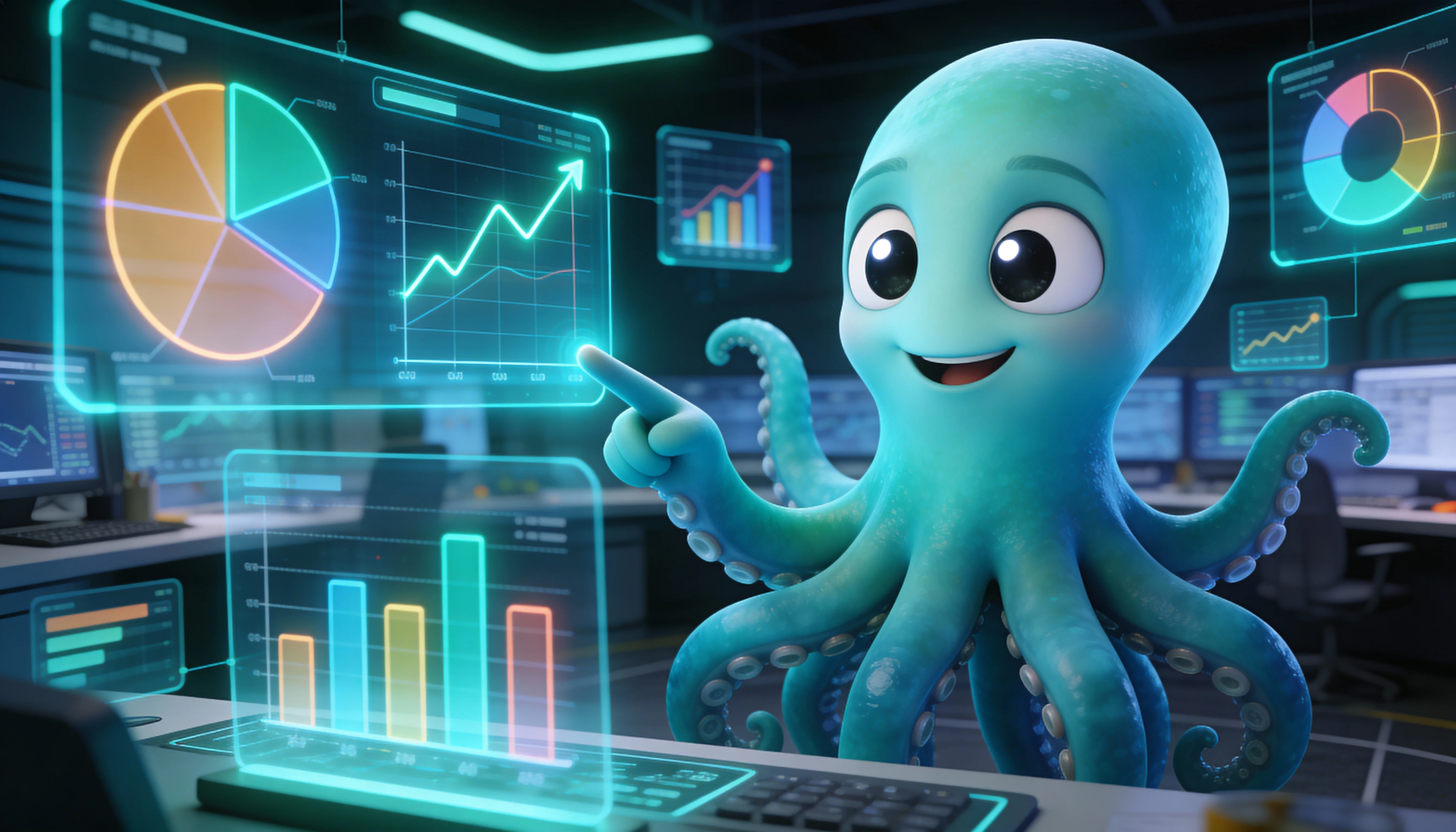 Генерация графиков и инфографики с помощью AI — Октавио создаёт бизнес-графики