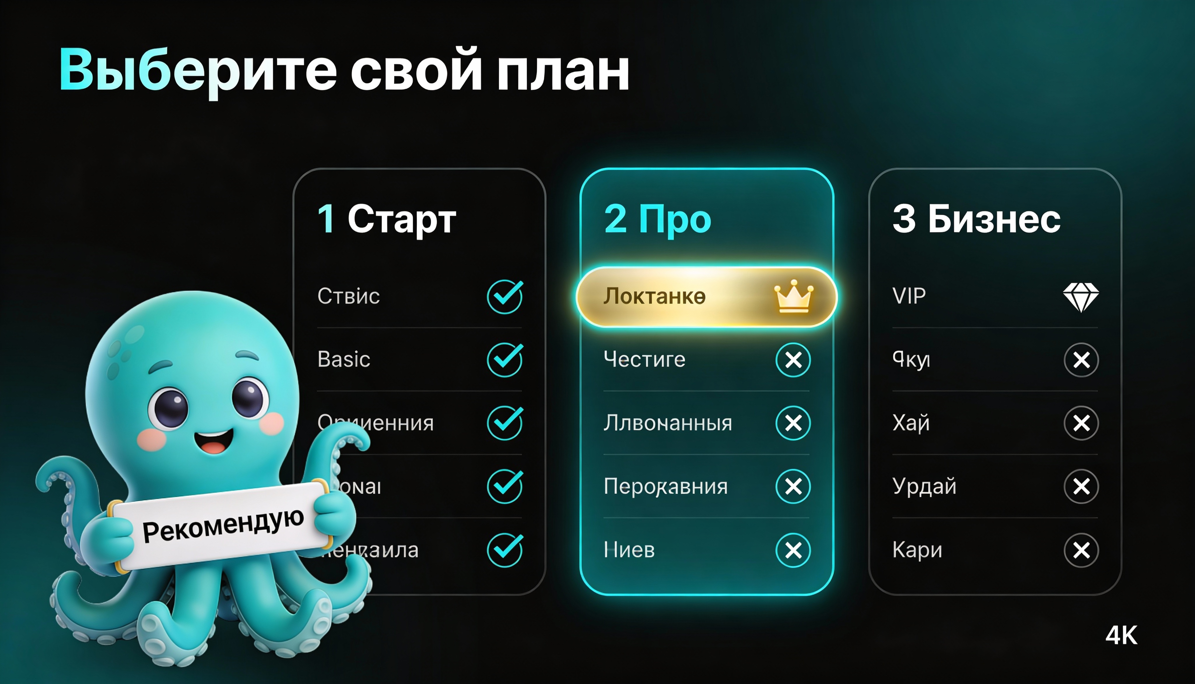 Инфографика: Сравнение тарифов