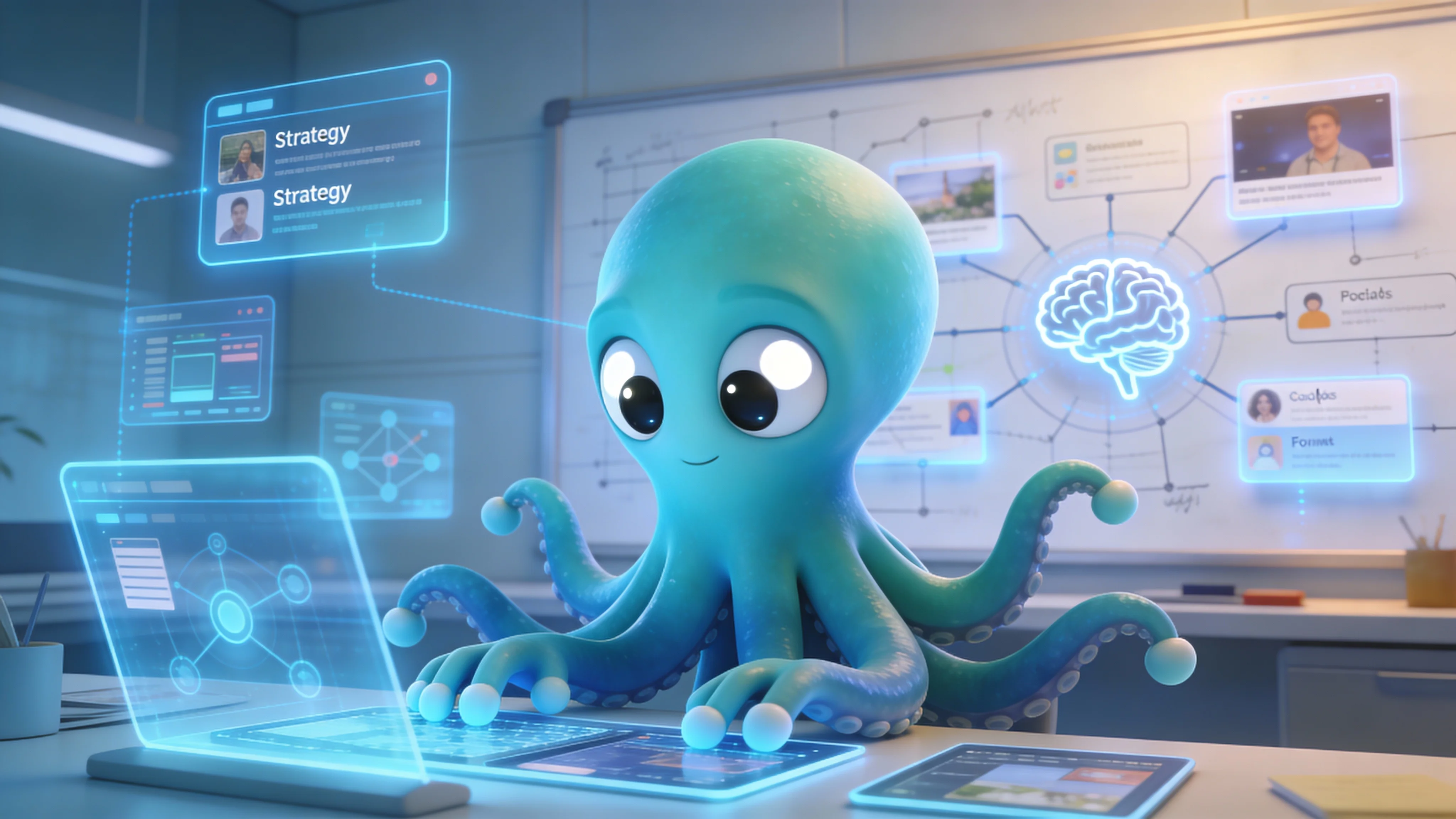 Октавио изучает методы GEO оптимизации