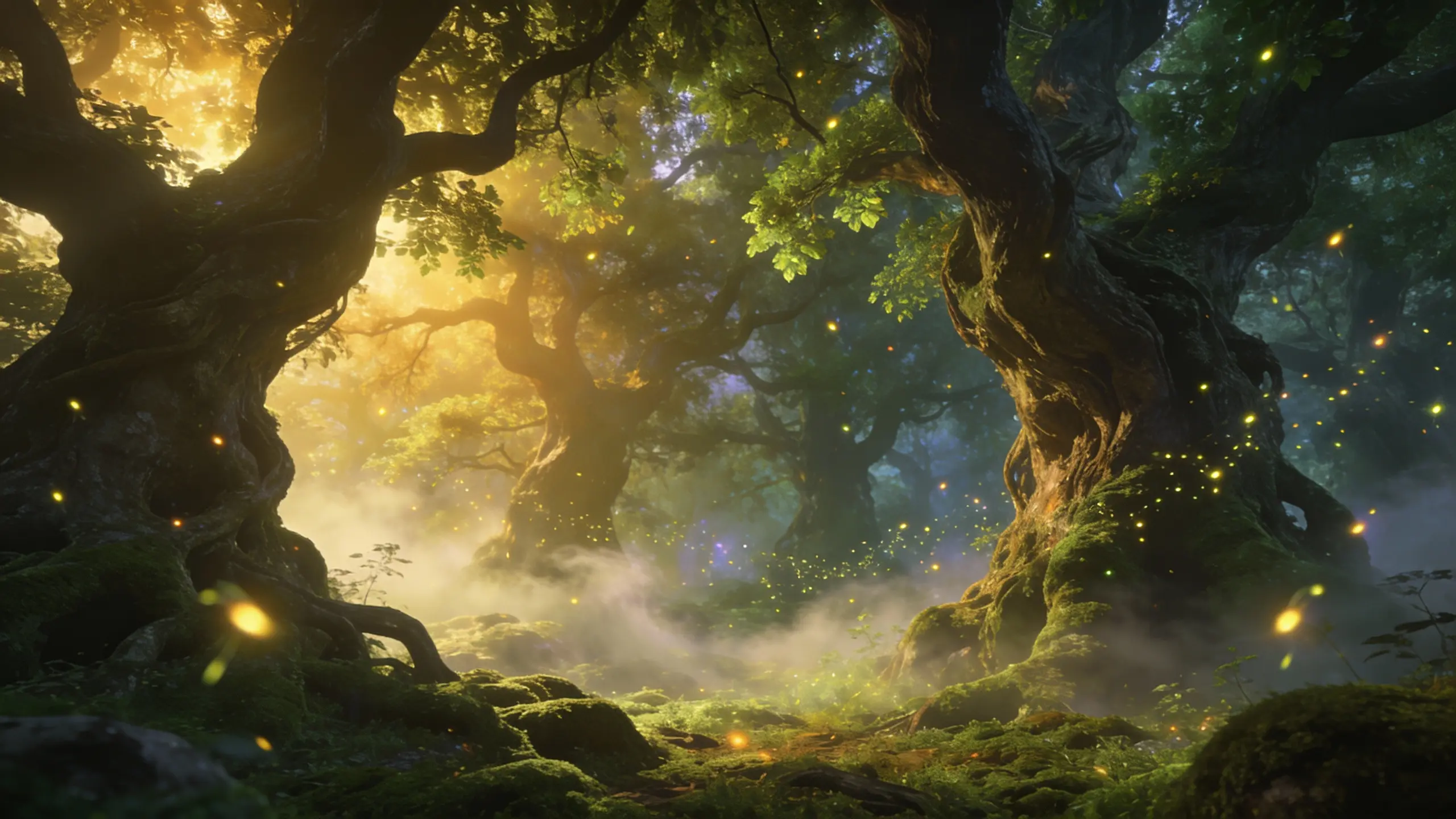 Волшебный лес - исходное изображение