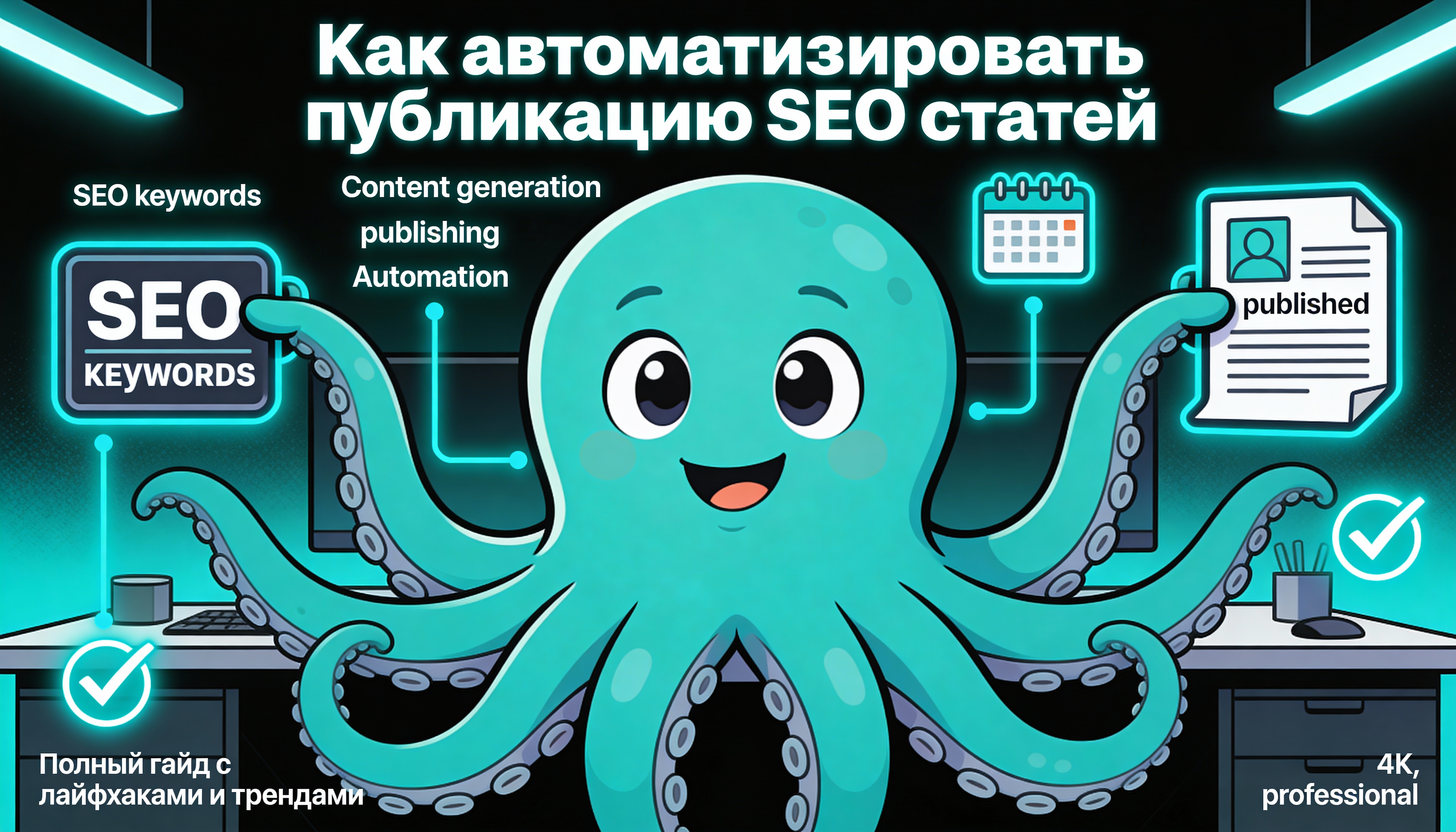 Как автоматизировать публикацию SEO статей: Полный гайд с лайфхаками и трендами 2026-2030