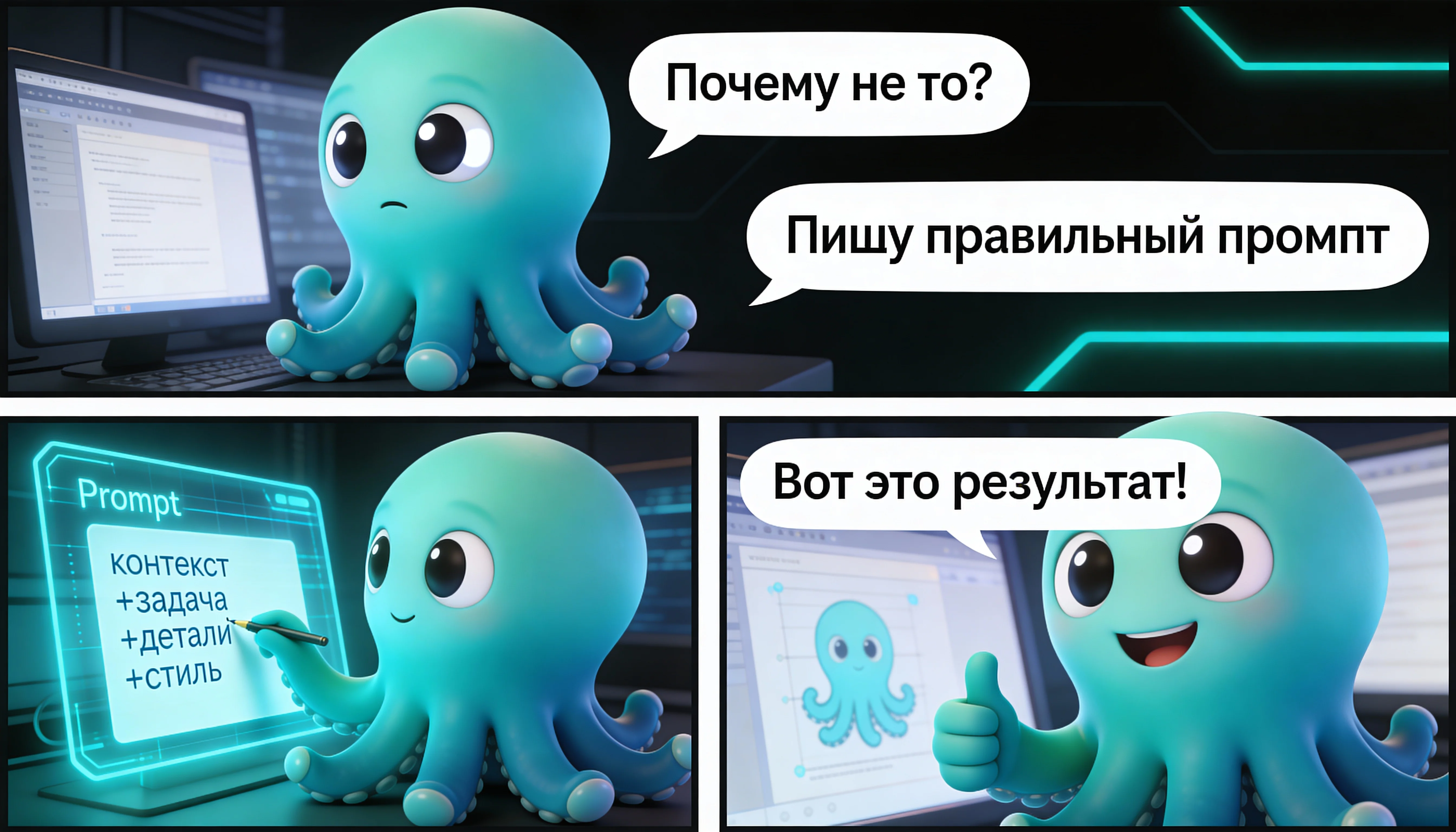 Как правильно писать промпты — полный гайд 2025