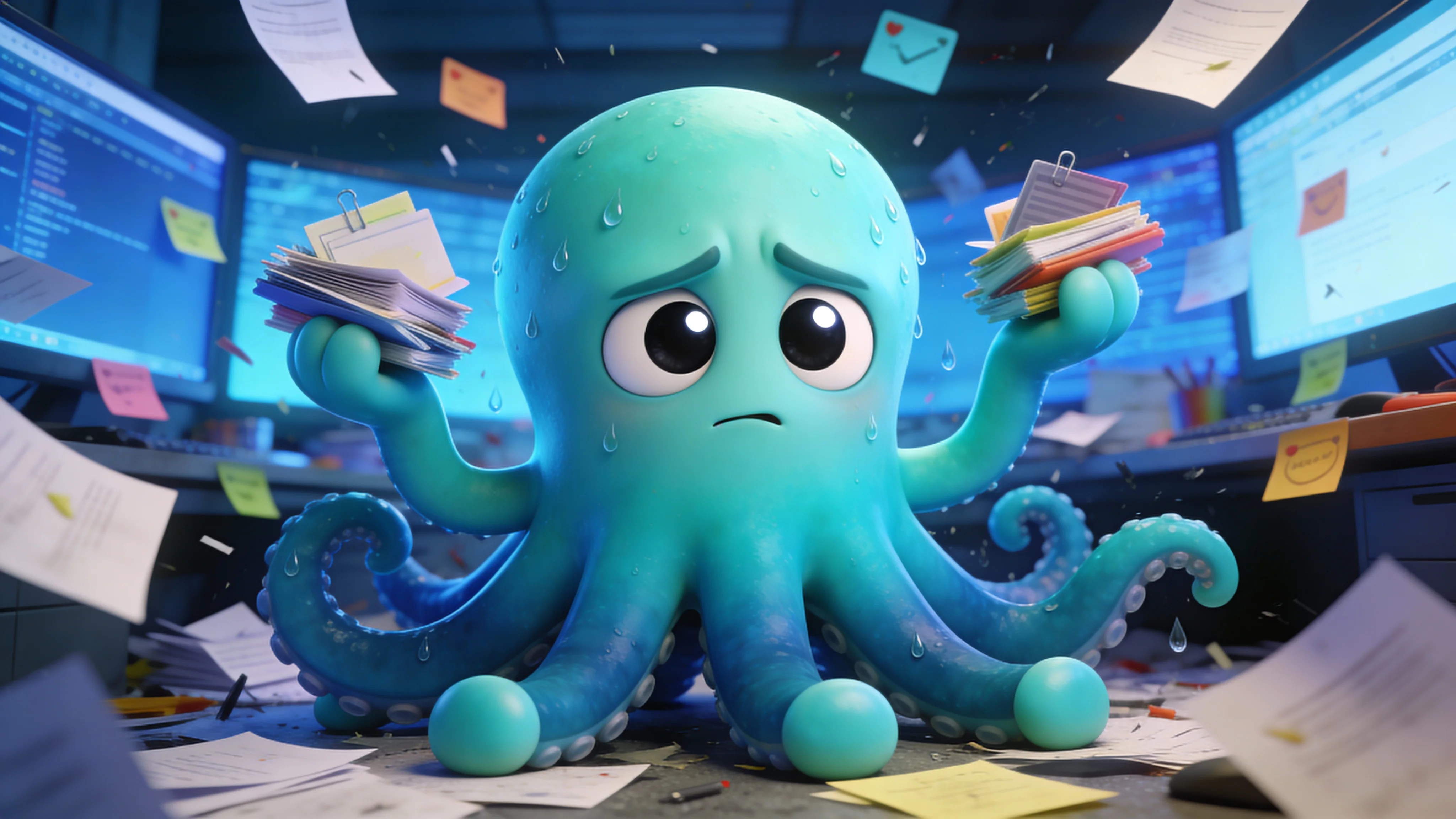 Осьминог запутался в ведении канала Яндекс Дзен