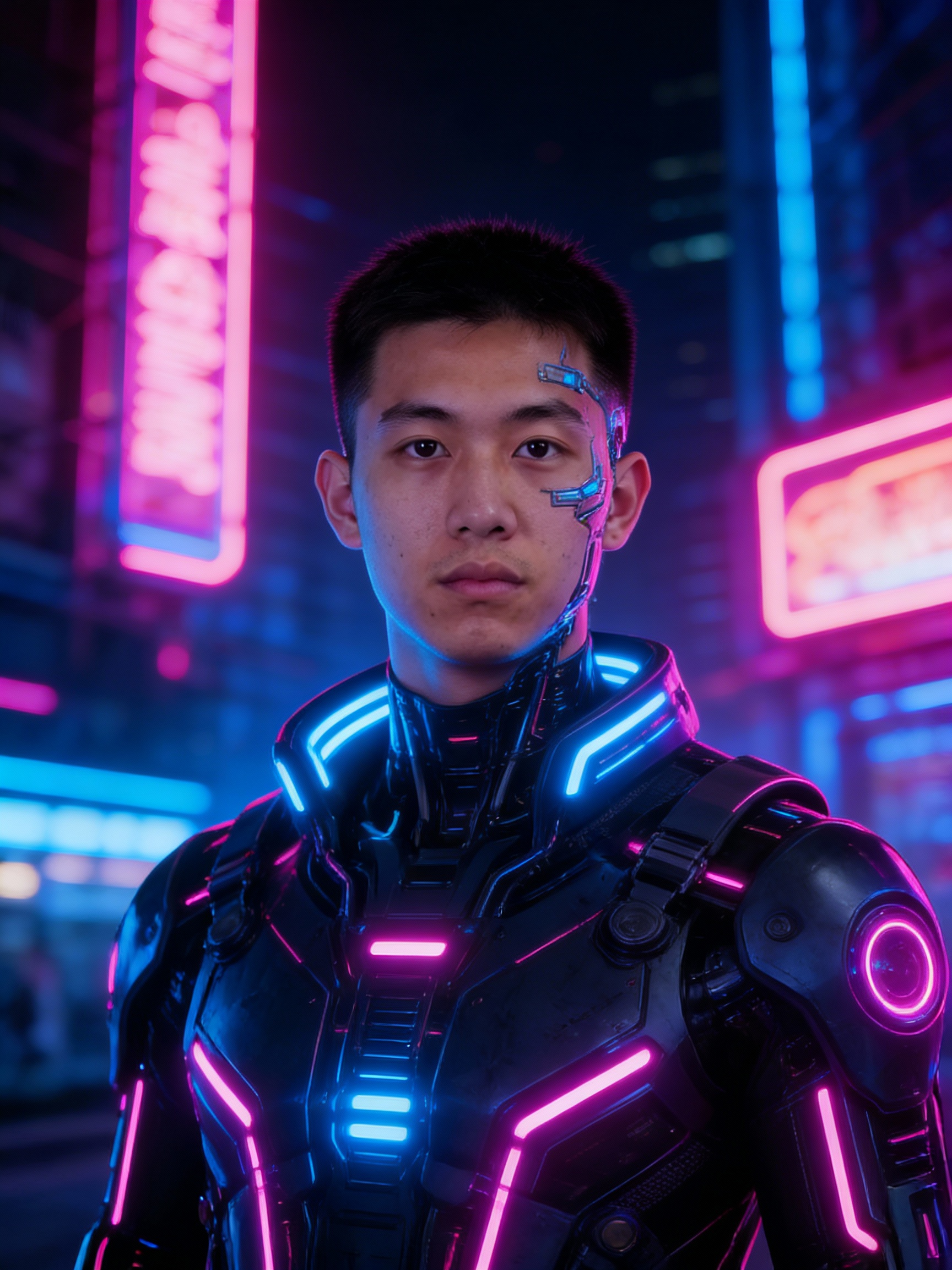 После: Футуристический sci-fi образ