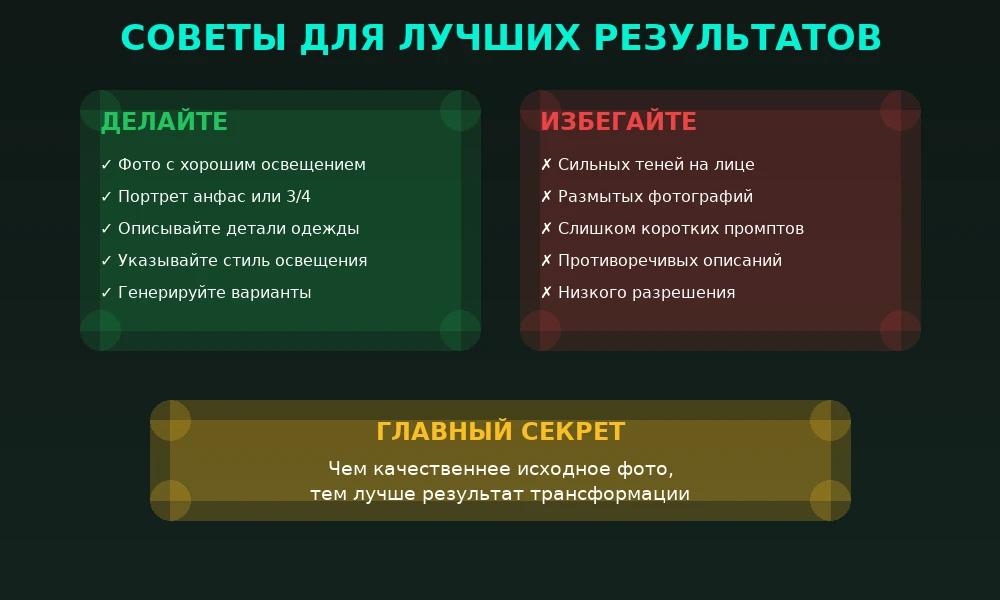 Советы для качественной нейрофотосессии