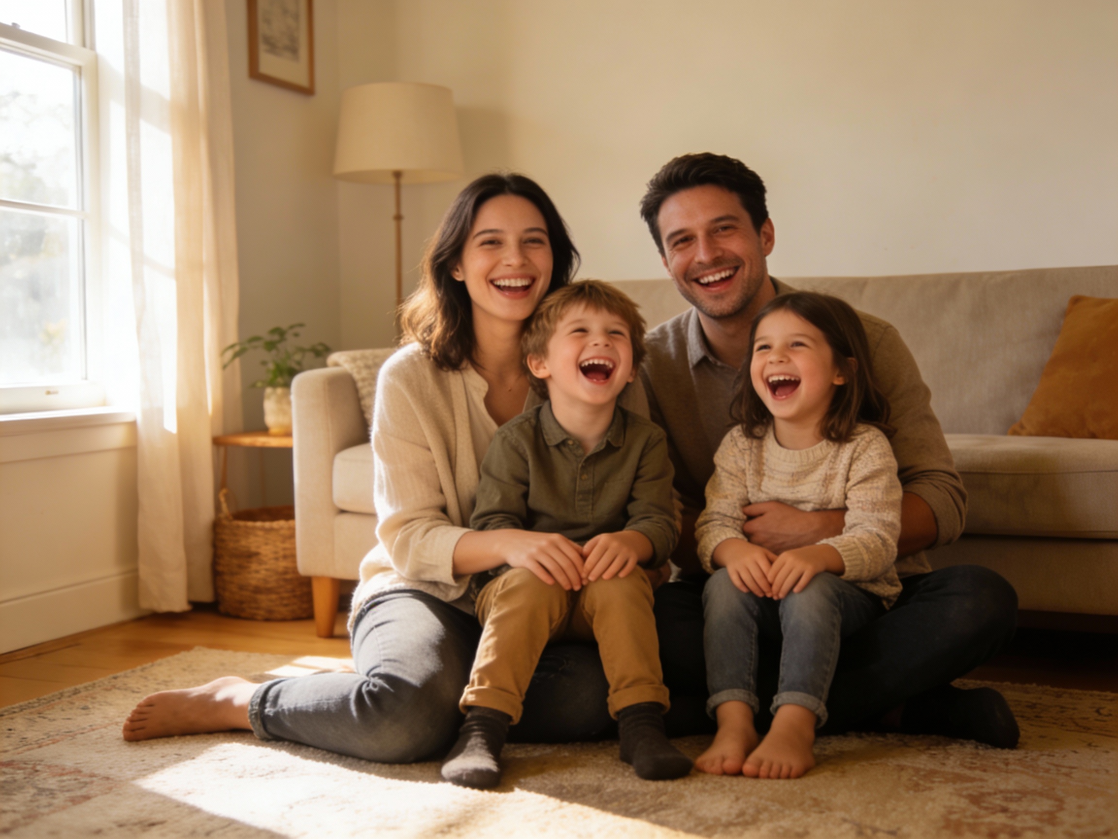 Семейная фотосессия AI