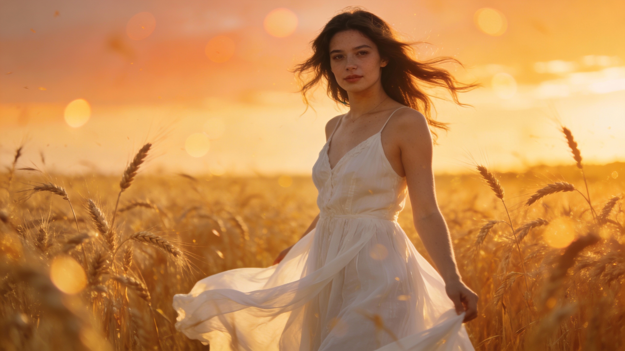 Съёмка на природе в поле