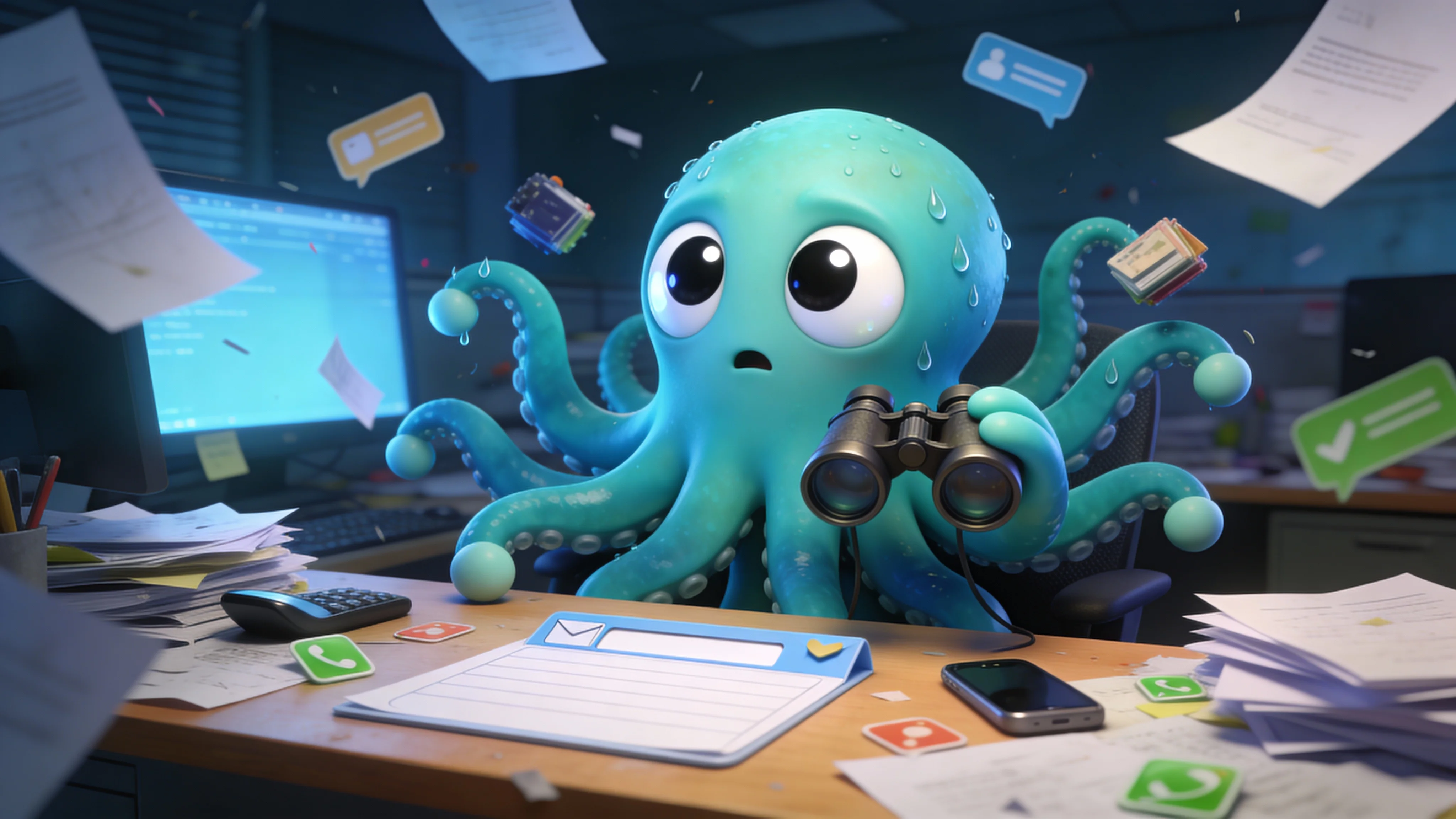 Октавио в поисках клиентов — хаос и много задач