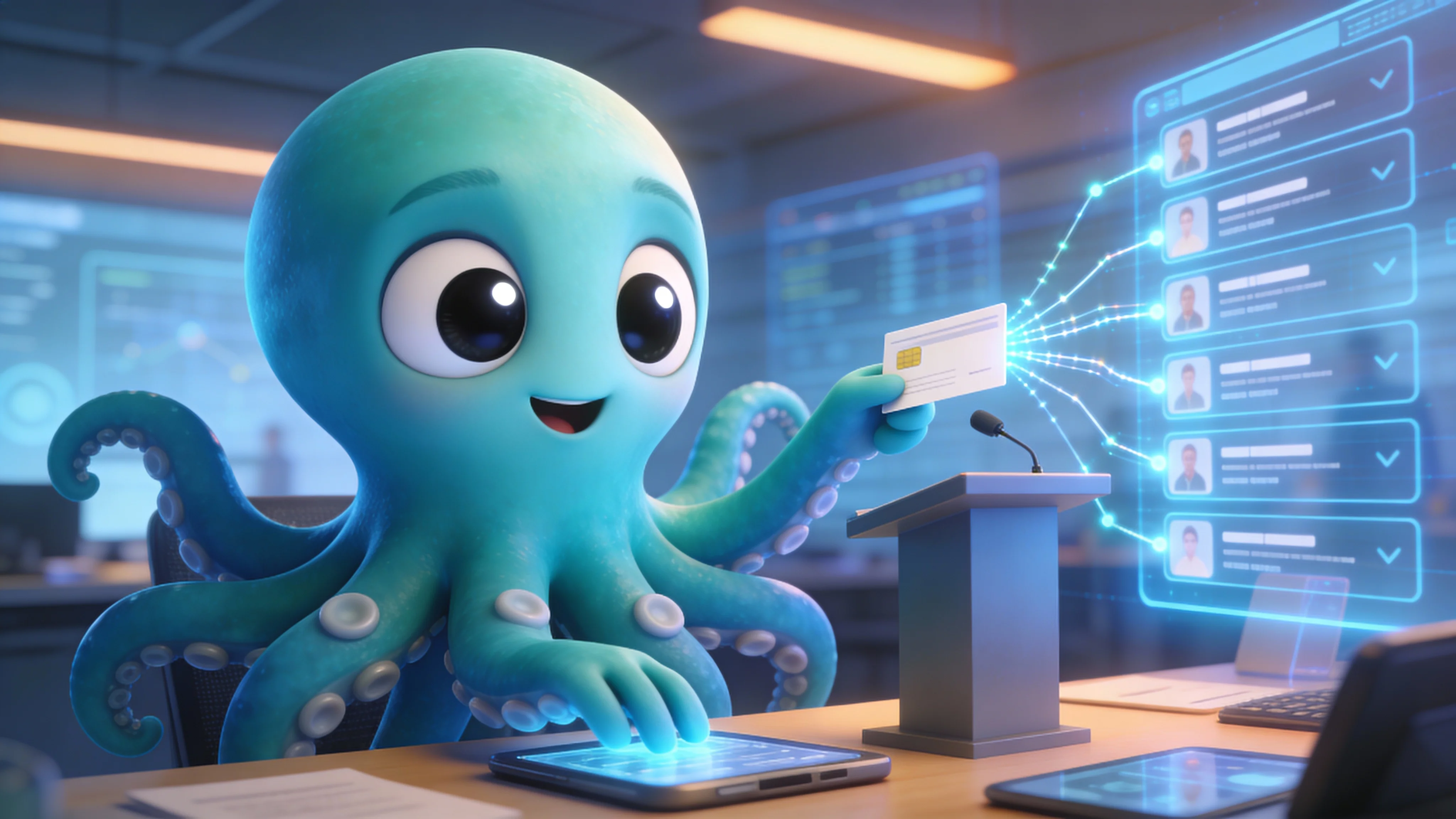 Октавио выстраивает систему привлечения клиентов