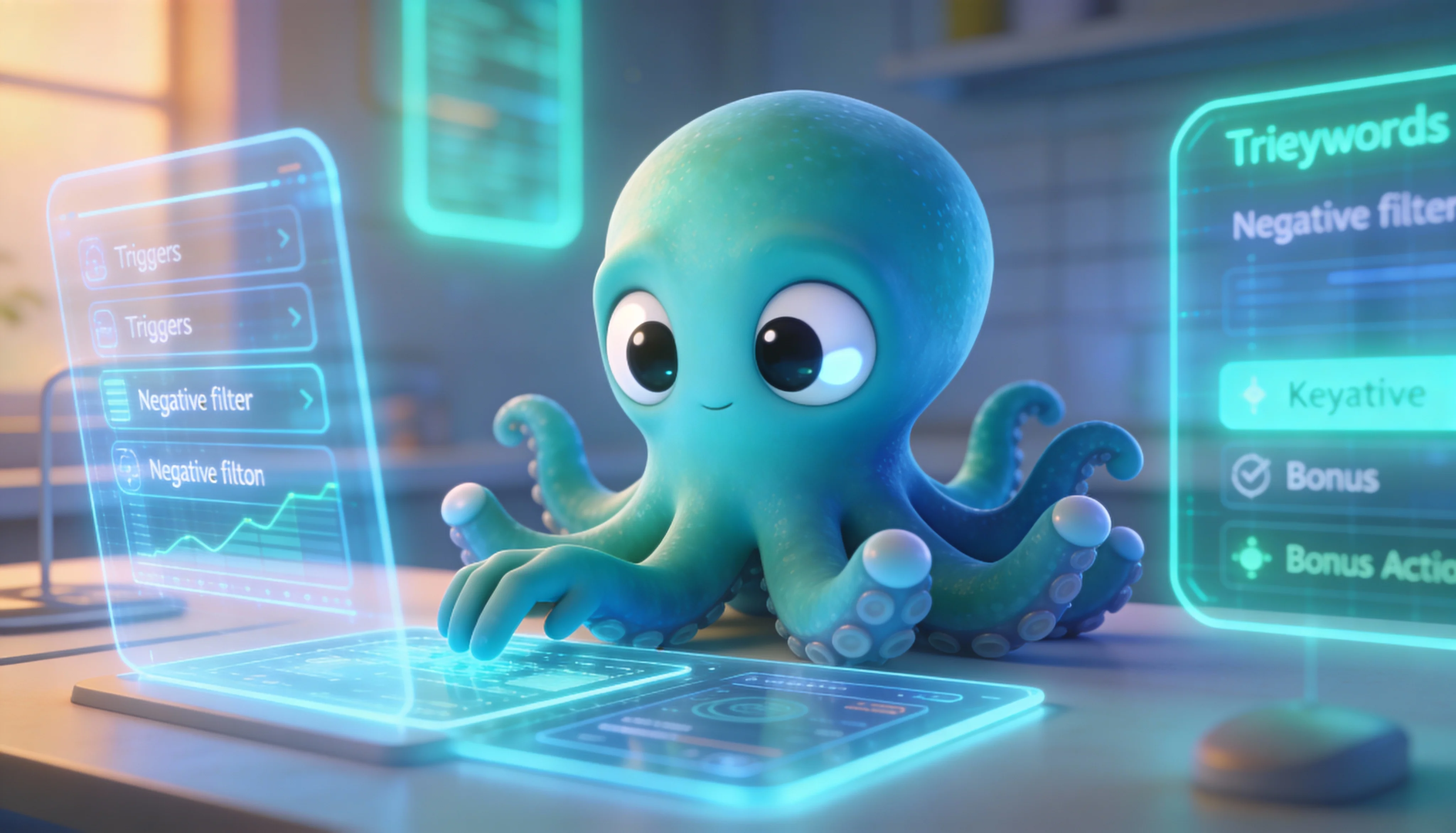 Октавио настраивает AI-бота в контакт-центре