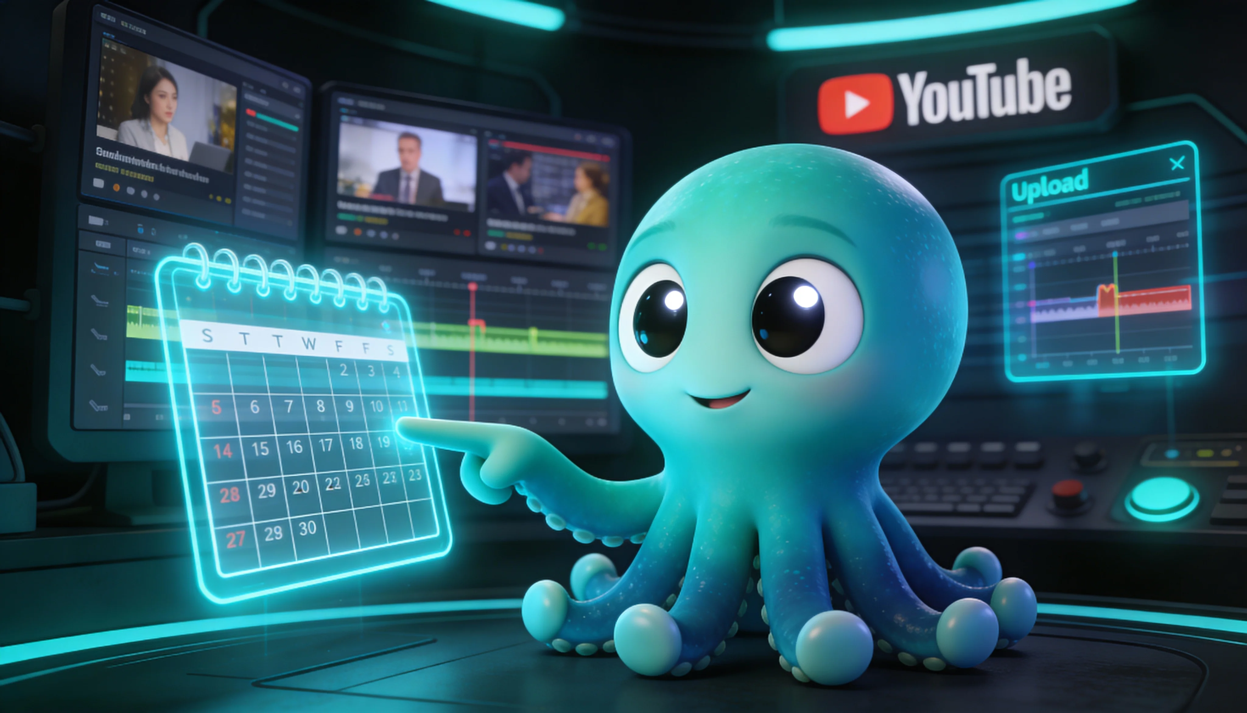 Автопостинг на YouTube с автогенерацией видео и контент-плана: кейс 2025