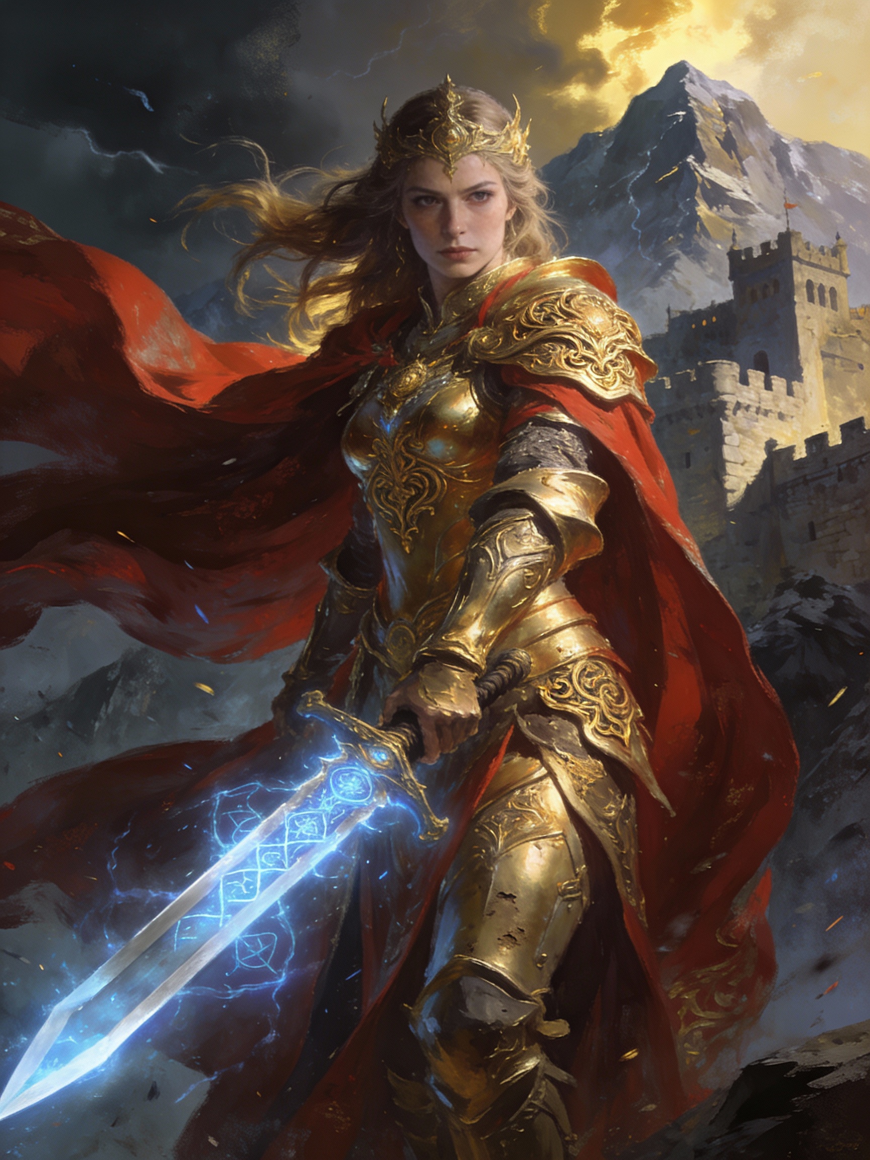 Фэнтези воин